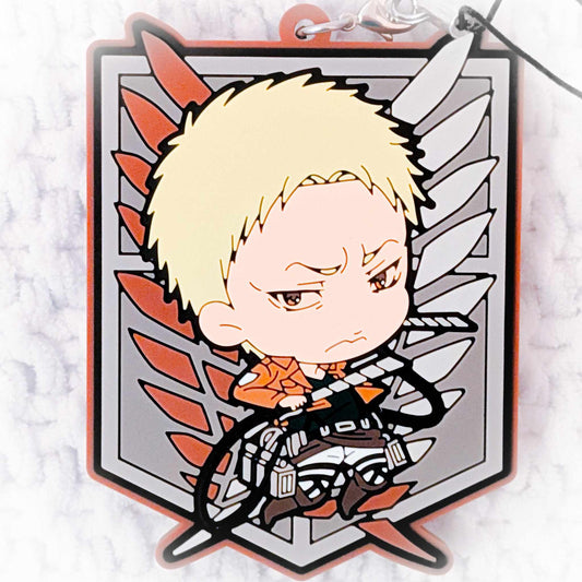 Reiner Braun - Attack on Titan Anime Art Exhibition Rubber Strap