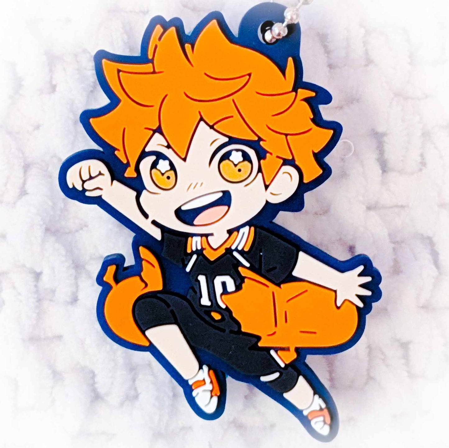 Shoyo Hinata - Haikyuu Anime Banchoukou Rubber Keychain