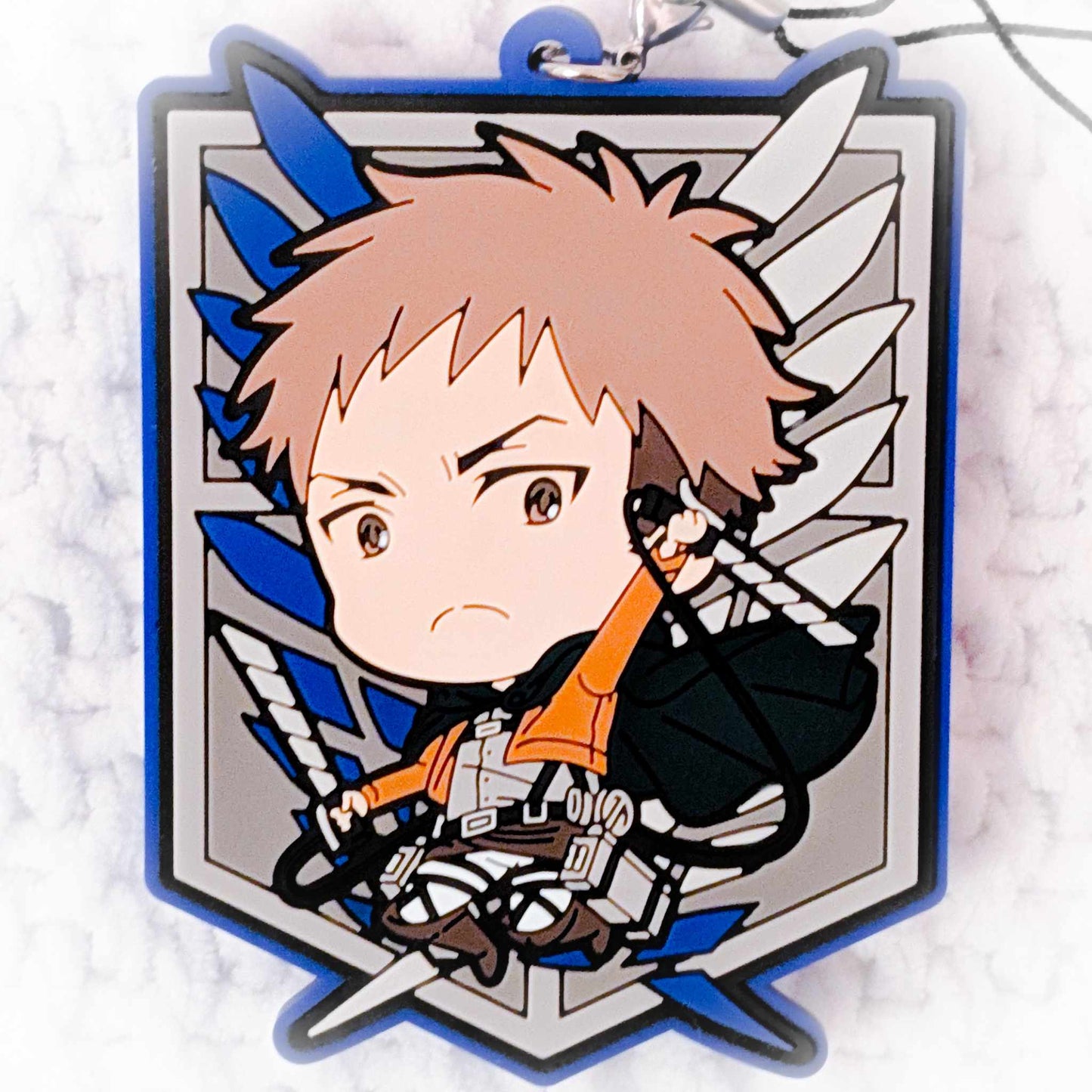Jean Kirstein - Attack on Titan Anime Art Exhibition Rubber Strap