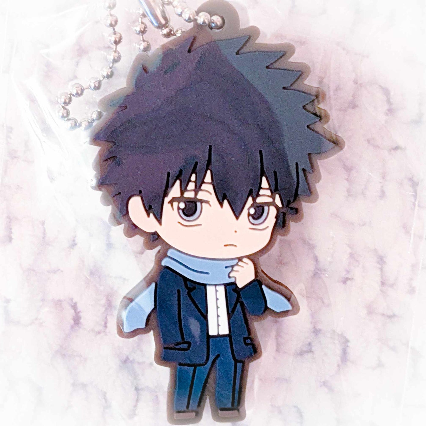 Fred Porlock - Moriarty the Patriot Anime Mascot Rubber Keychain