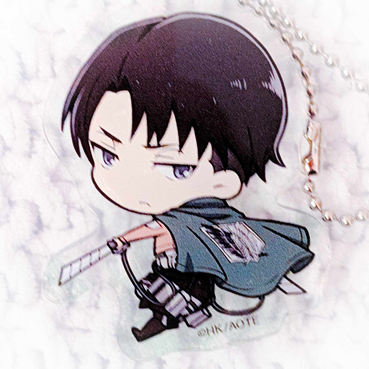 Levi Ackerman - Attack on Titan Anime Art Exhibition Acrylic Keychain