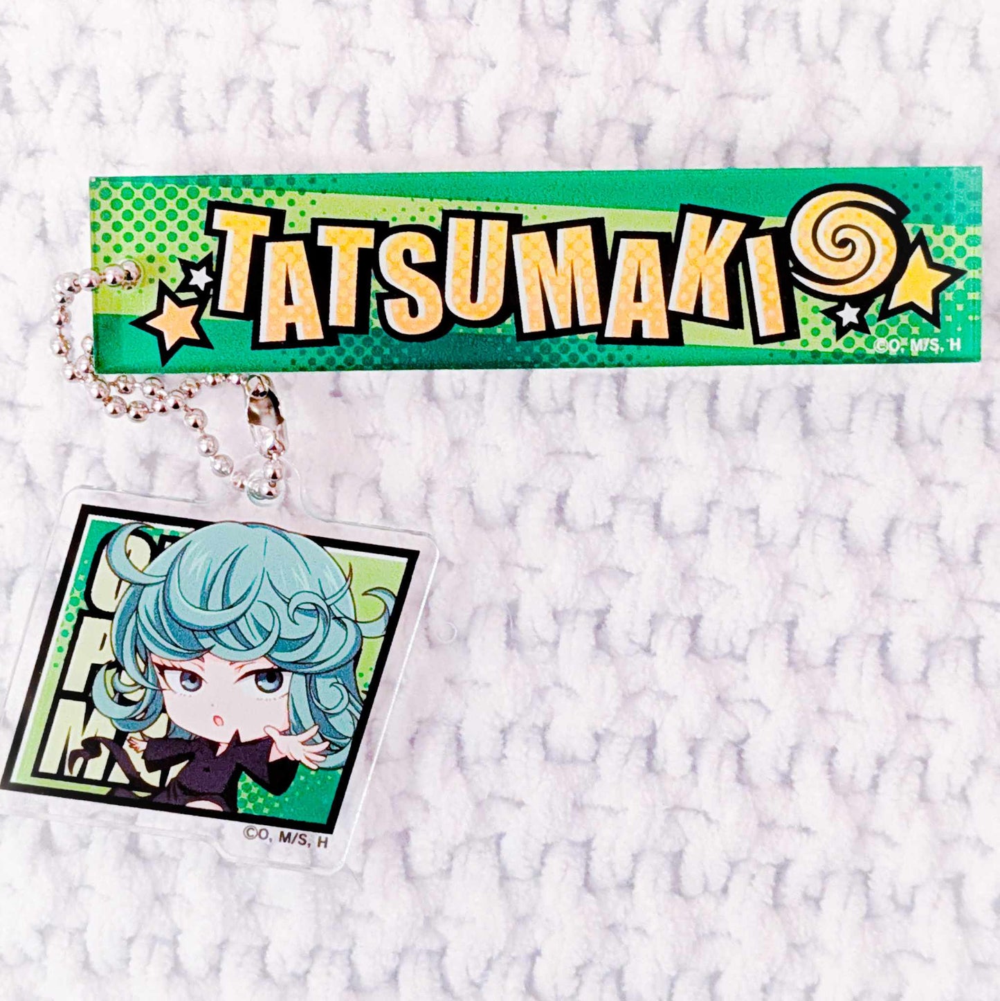 Terrible Tornado Tatsumaki - One Punch Man Anime Locker Acrylic Keychain