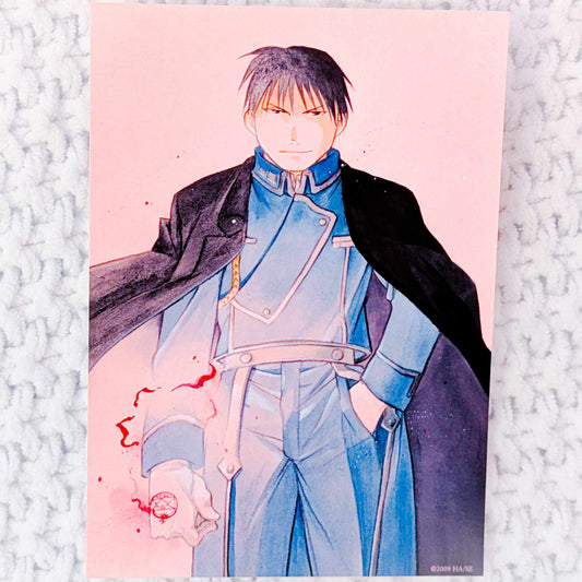 Roy Mustang - Fullmetal Alchemist Brotherhood Manga Art Photo Card
