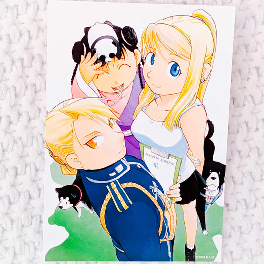 Riza Hawkeye - Winry Rockbell - May Cheng - Fullmetal Alchemist Brotherhood Manga Art Photo Card
