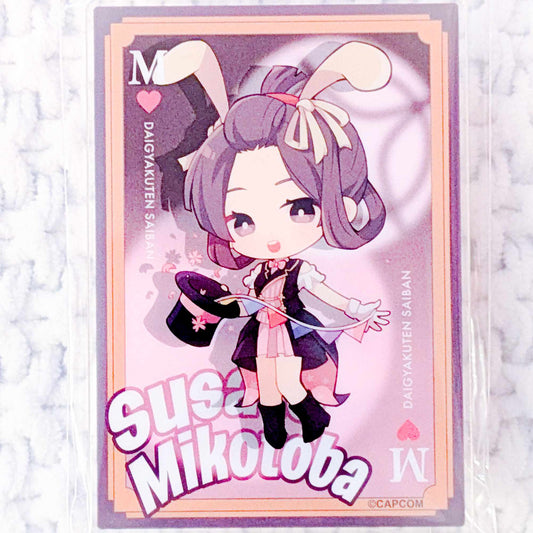 Susato Mikotoba - Ace Attorney Capcom Cafe Magician Acrylic Stand
