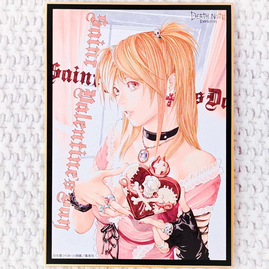Misa Amane - Death Note Exhibition Manga Art Shikishi Board
