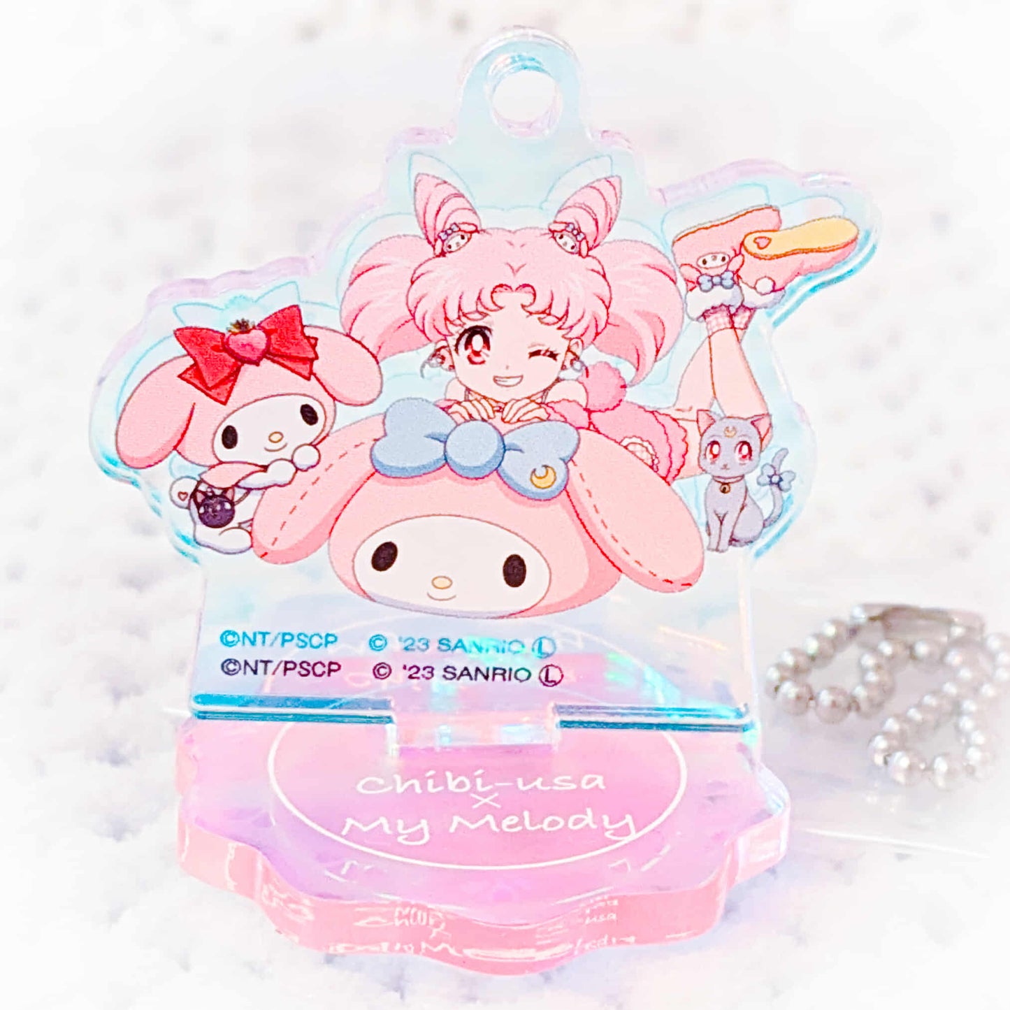 Sailor Chibi Moon x My Melody - Sailor Moon Eternal x Sanrio Collab Keychain Acrylic Stand