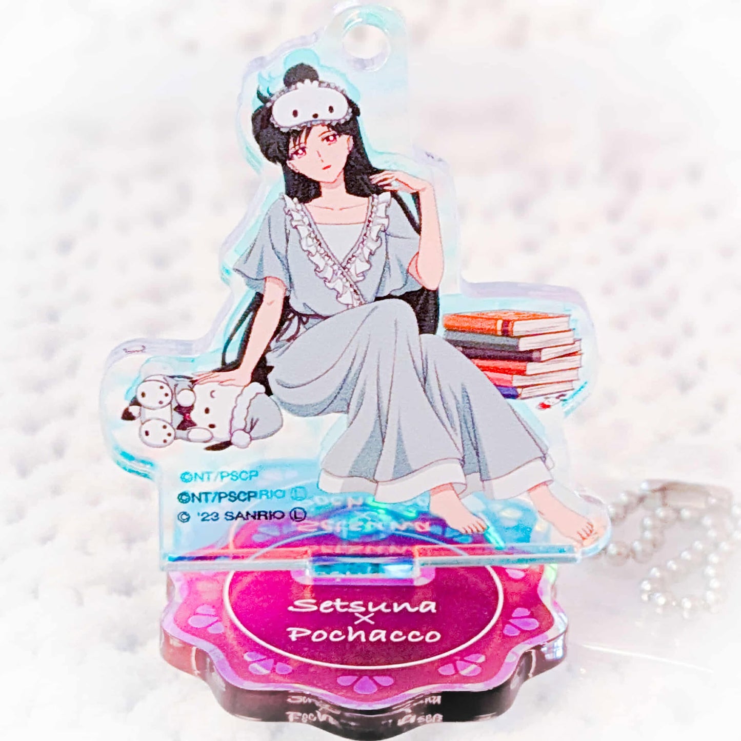 Sailor Pluto x Pochacco - Sailor Moon Eternal x Sanrio Collab Keychain Acrylic Stand