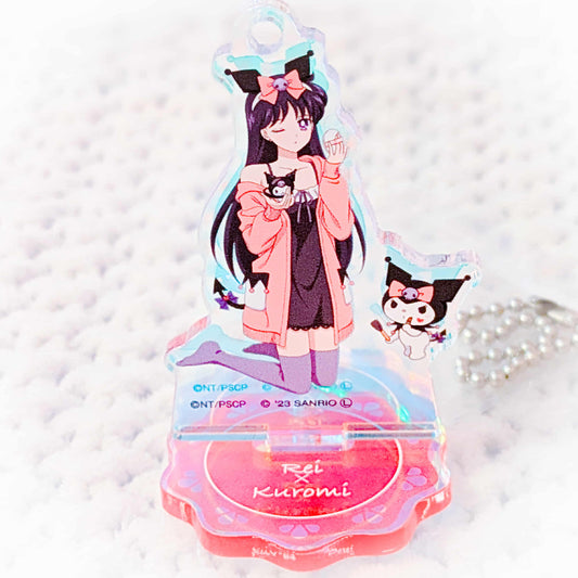 Sailor Mars x Kuromi - Sailor Moon Eternal x Sanrio Collab Keychain Acrylic Stand