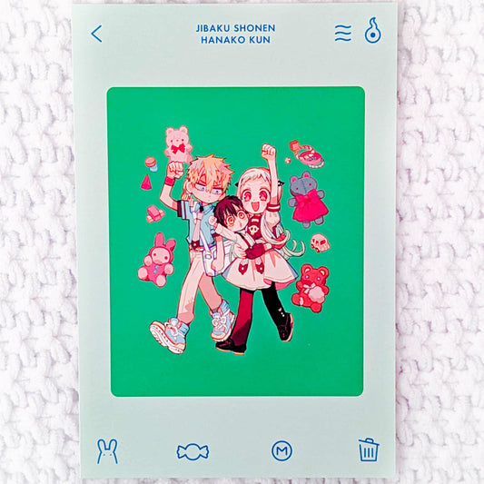 Toilet Bound Hanako-kun 10th Anniversary Museum Manga Art Illustration Postcard