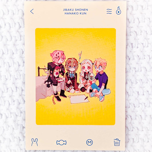 Toilet Bound Hanako-kun 10th Anniversary Museum Manga Art Illustration Postcard