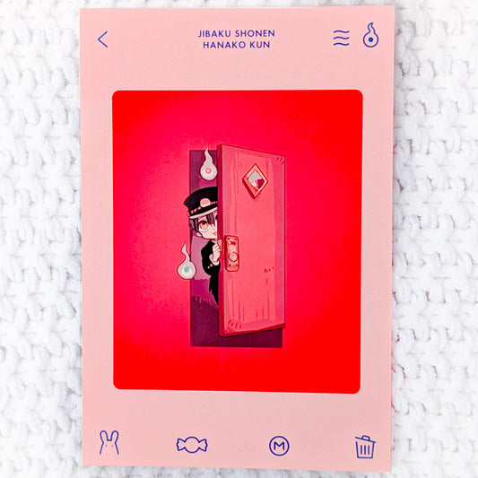 Toilet Bound Hanako-kun 10th Anniversary Museum Manga Art Illustration Postcard