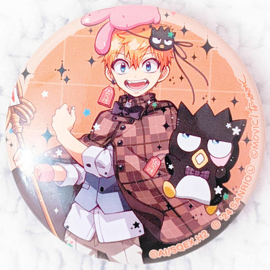Kou Minamoto x Badtz Maru - Toilet Bound Hanako-kun Sanrio Collab Pin Badge Button