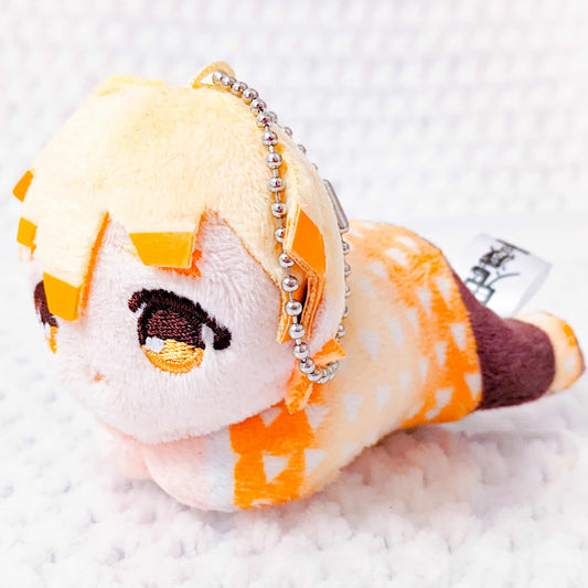 Zenitsu Agatsuma - Demon Slayer Kimetsu no Yaiba Hug Chara Plush Keychain