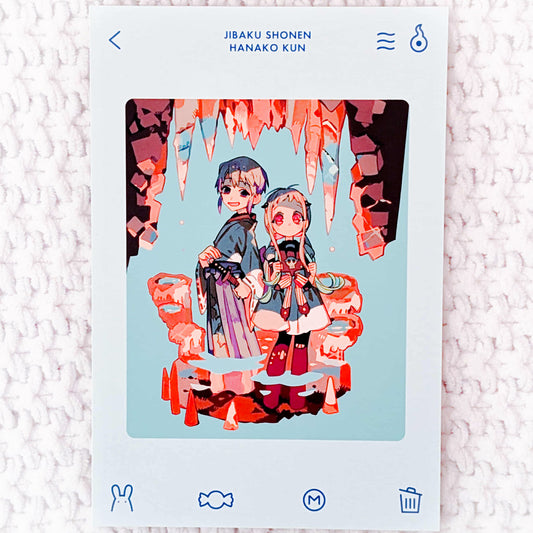 Toilet Bound Hanako-kun 10th Anniversary Museum Manga Art Illustration Postcard