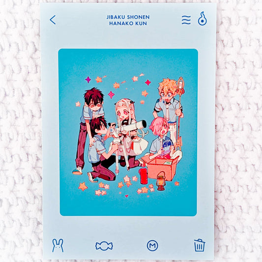 Toilet Bound Hanako-kun 10th Anniversary Museum Manga Art Illustration Postcard