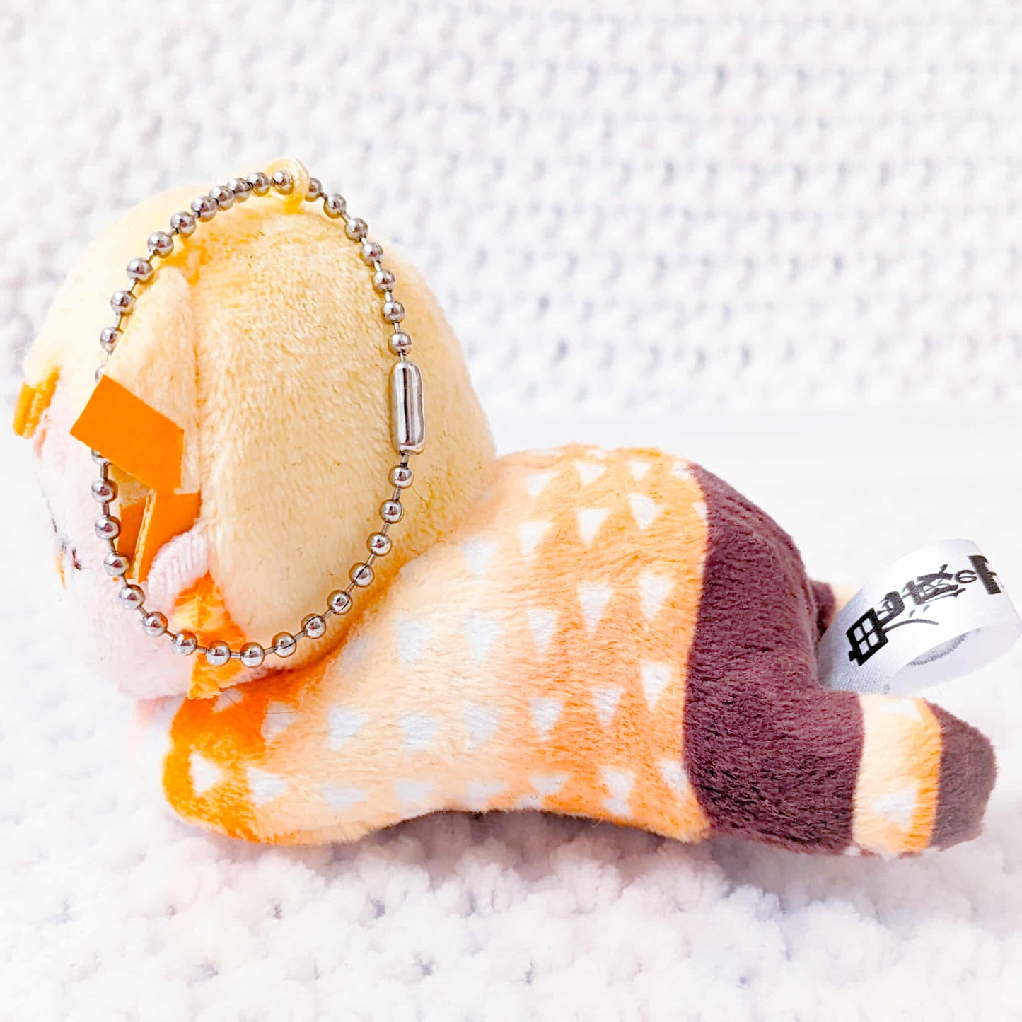 Zenitsu Agatsuma - Demon Slayer Kimetsu no Yaiba Hug Chara Plush Keychain