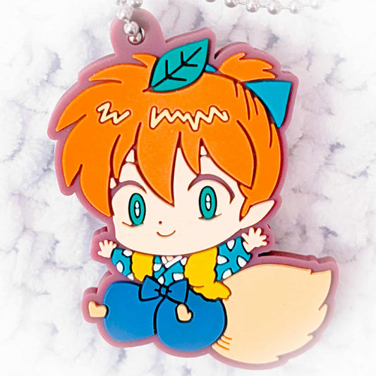 Shippo - Inuyasha Anime Chibi Mascot Rubber Keychain