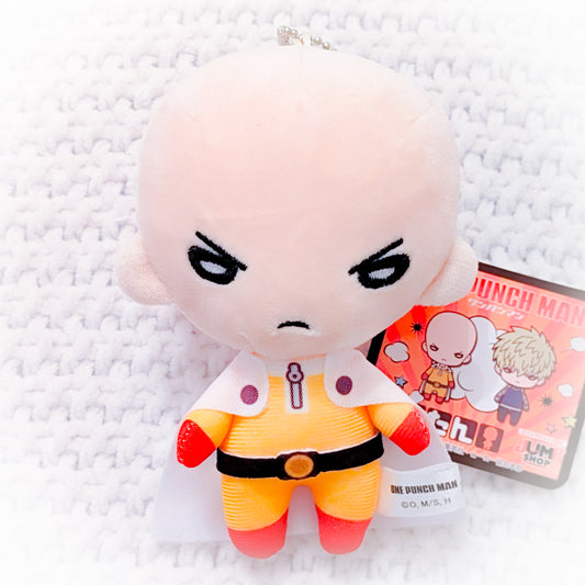 Saitama - One Punch Man Anime Nitotan Plush Keychain