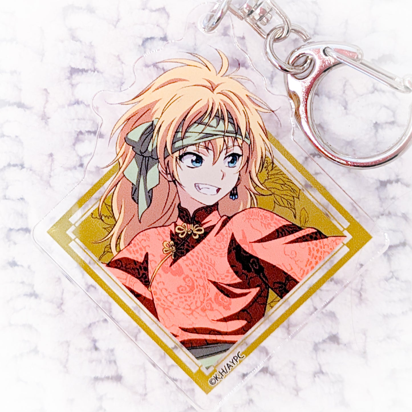 Zeno - Yona of the Dawn Anime Chinese Clothing ver. Acrylic Keychain