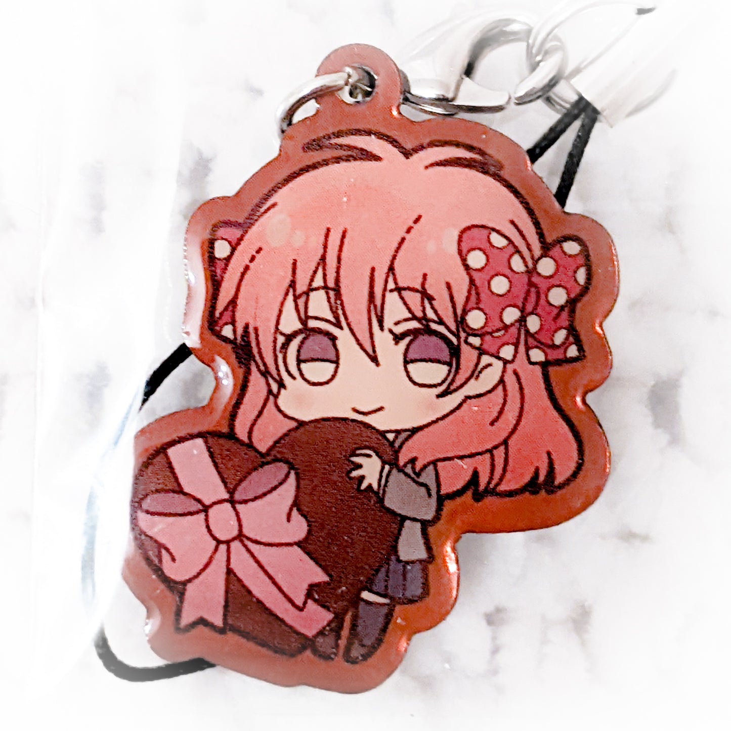 Sakura Chiyo - Monthly Girls' Nozaki-kun Anime Mini Metal Charm Keychain Strap