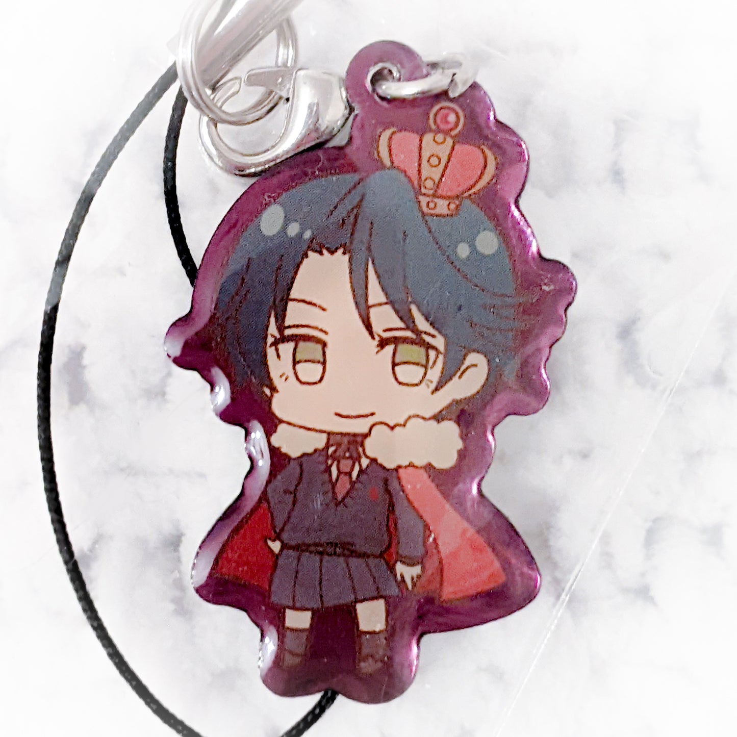 Kashima Yuu - Monthly Girls' Nozaki-kun Anime Mini Metal Charm Keychain Strap