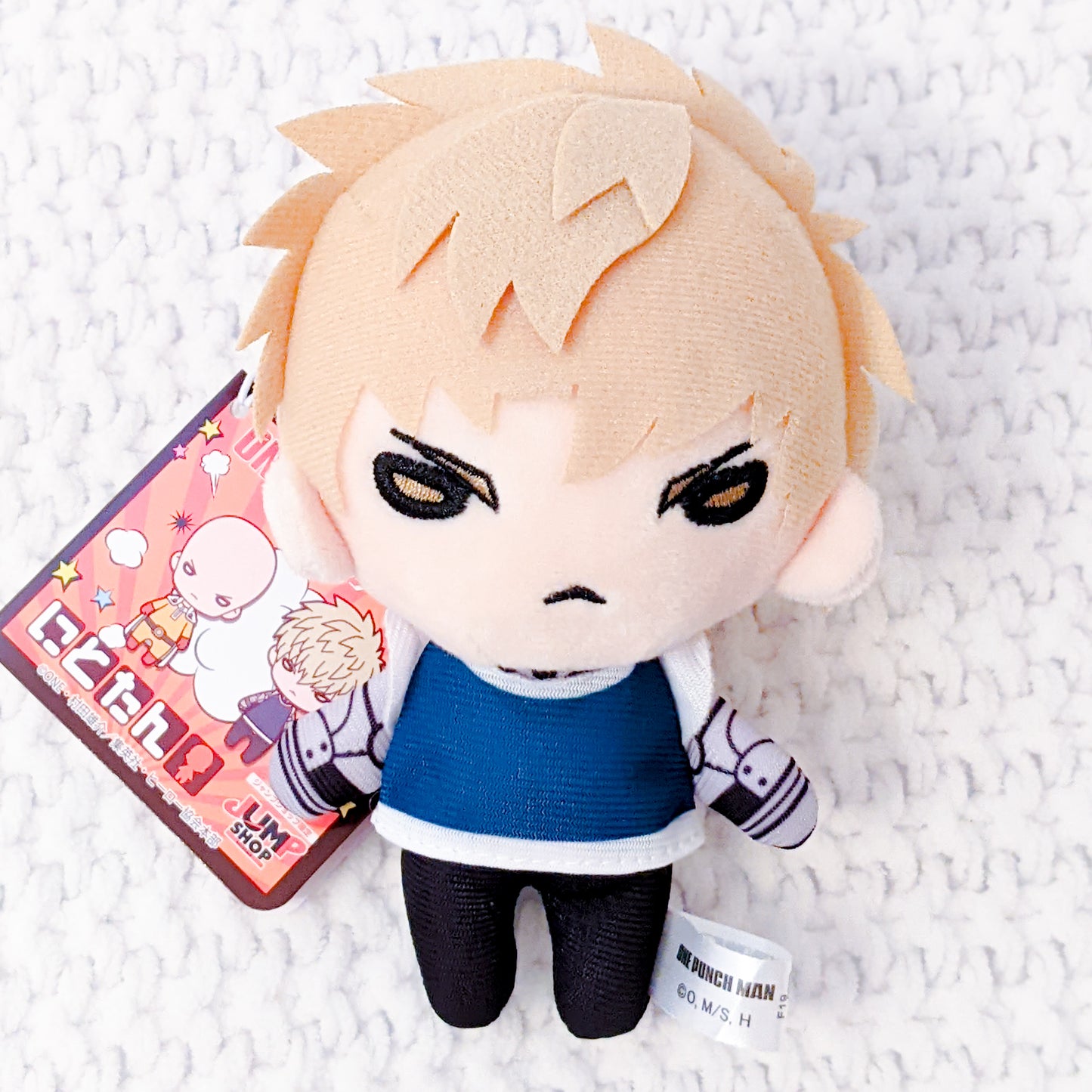 Genos - One Punch Man Anime Nitotan Plush Keychain