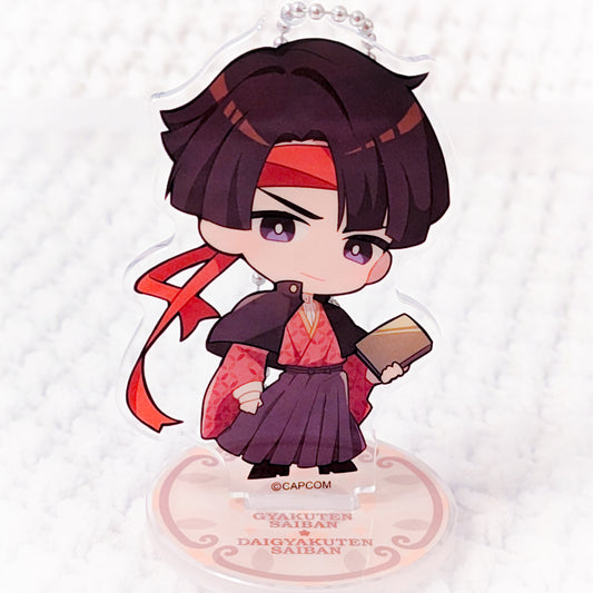 Kazuma Asogi - The Great Ace Attorney Chronicles Capcom Cafe Acrylic Keychain Stand