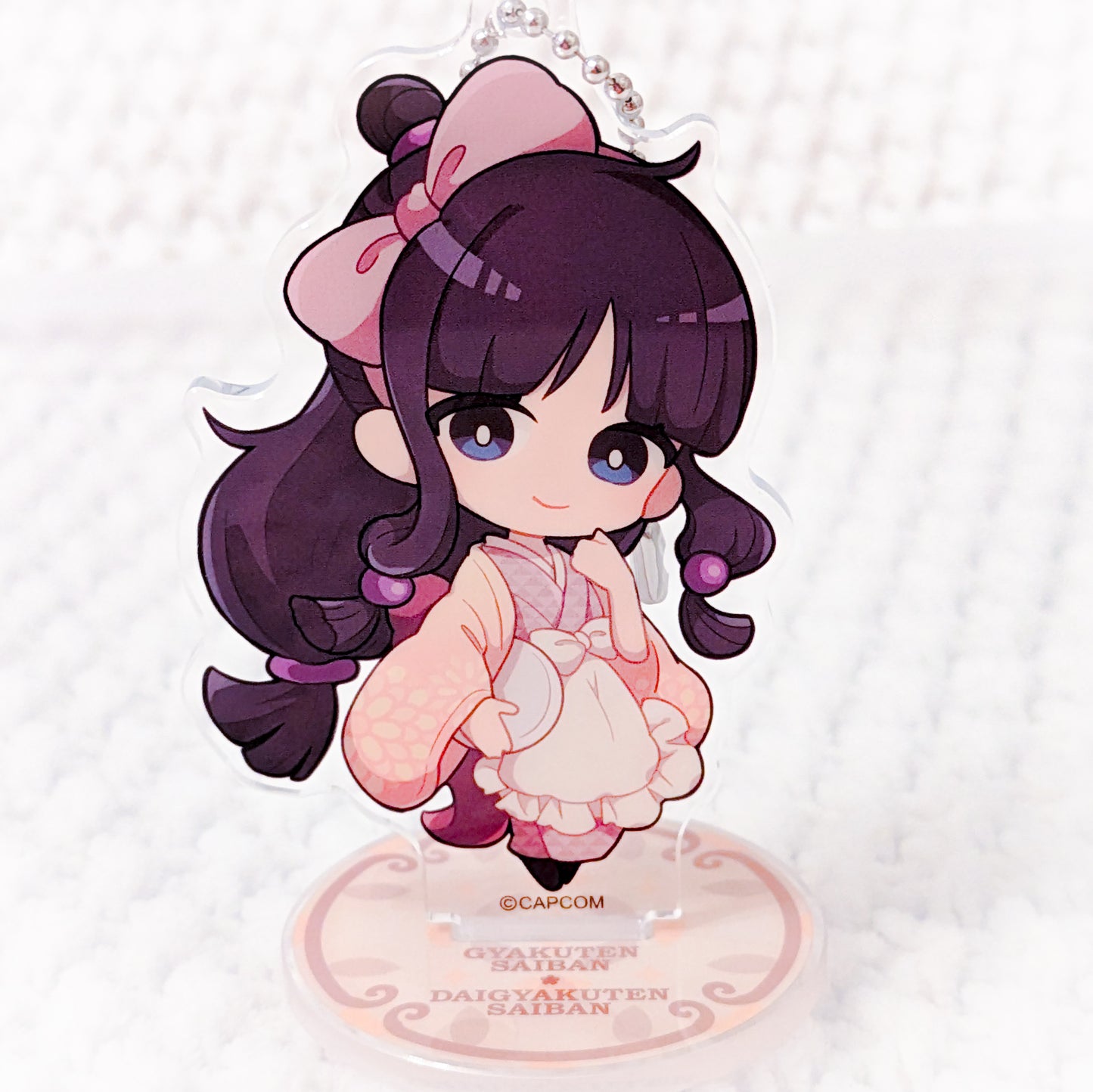 Maya Fey - Ace Attorney Capcom Cafe Acrylic Keychain Stand