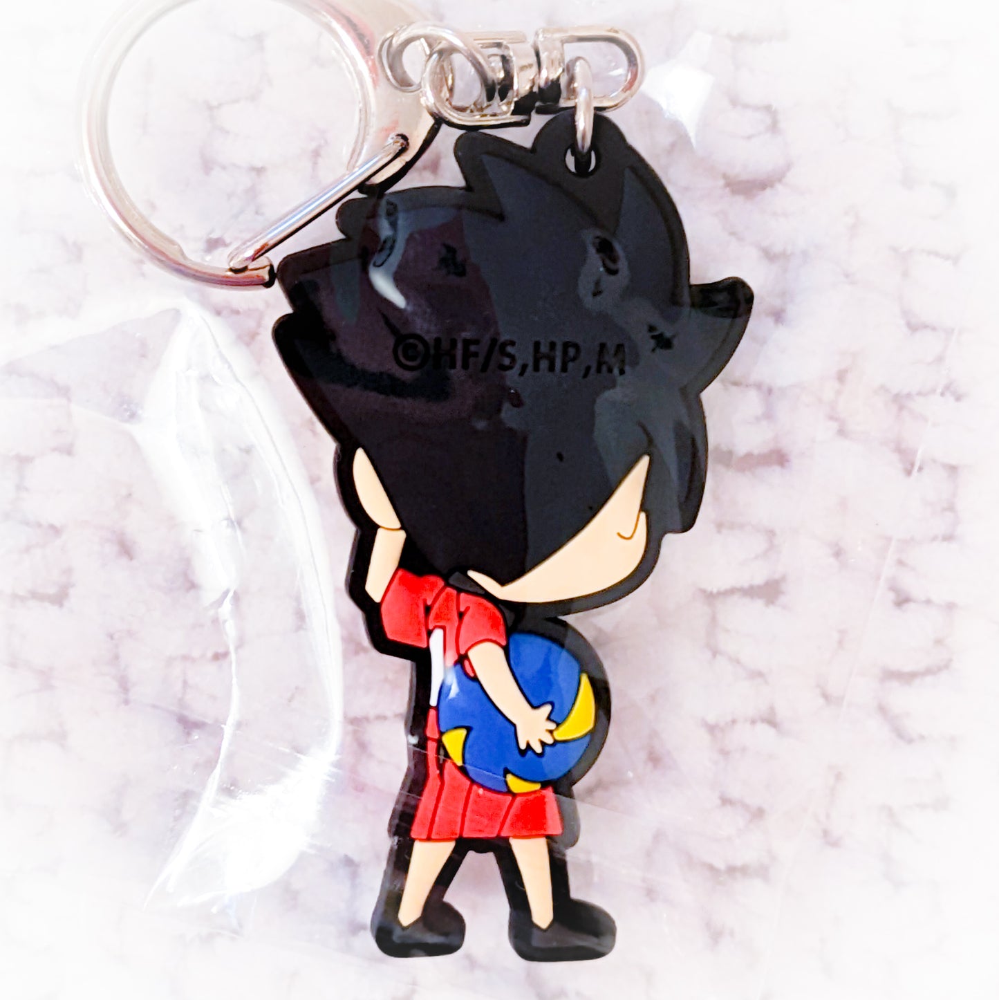 Tetsuro Kuroo - Haikyuu!! Anime Double Sided Rubber Keychain