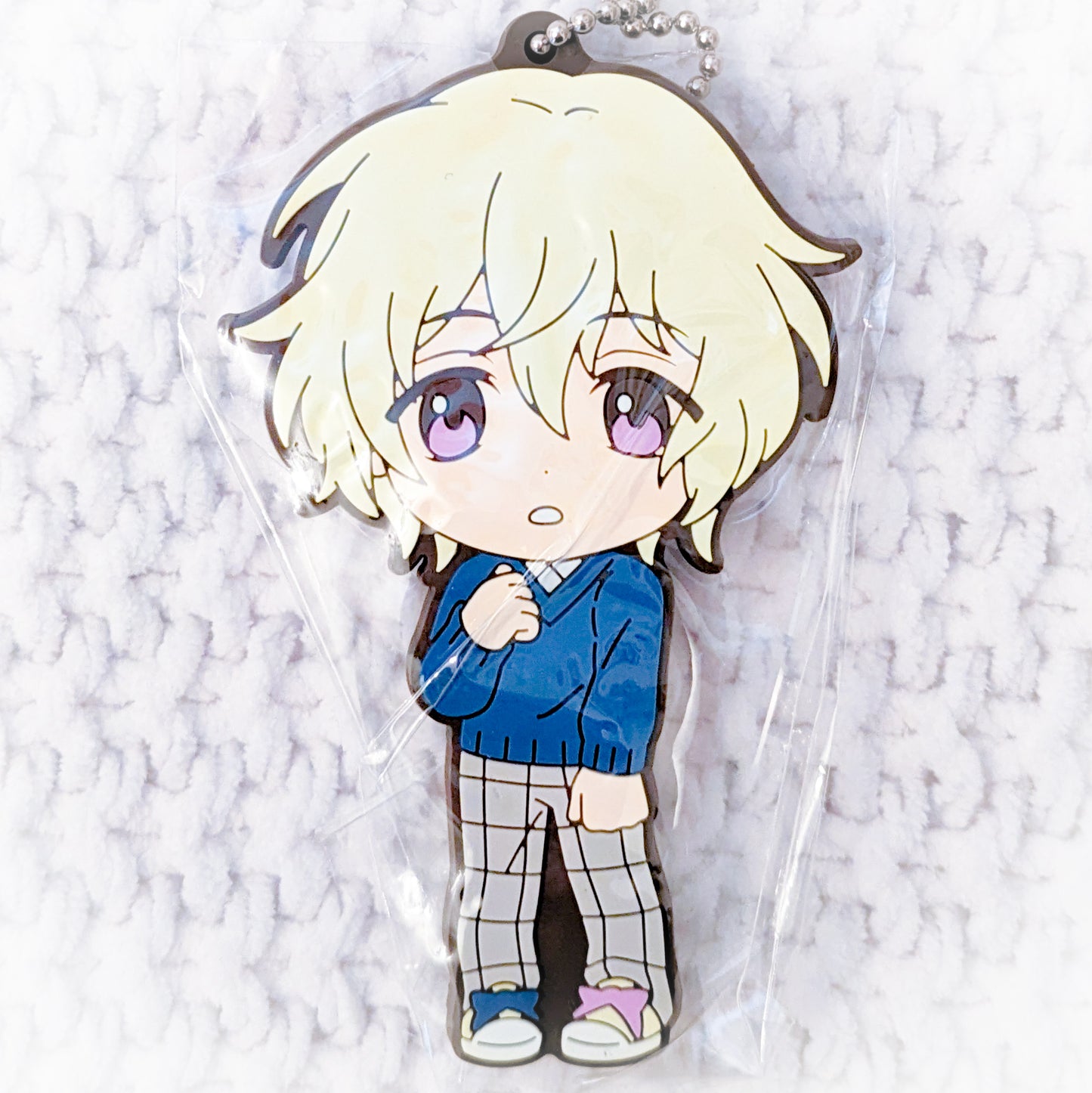 Ryo Nishimiya - Sanrio Boys Danshi Anime Chibi Rubber Keychain