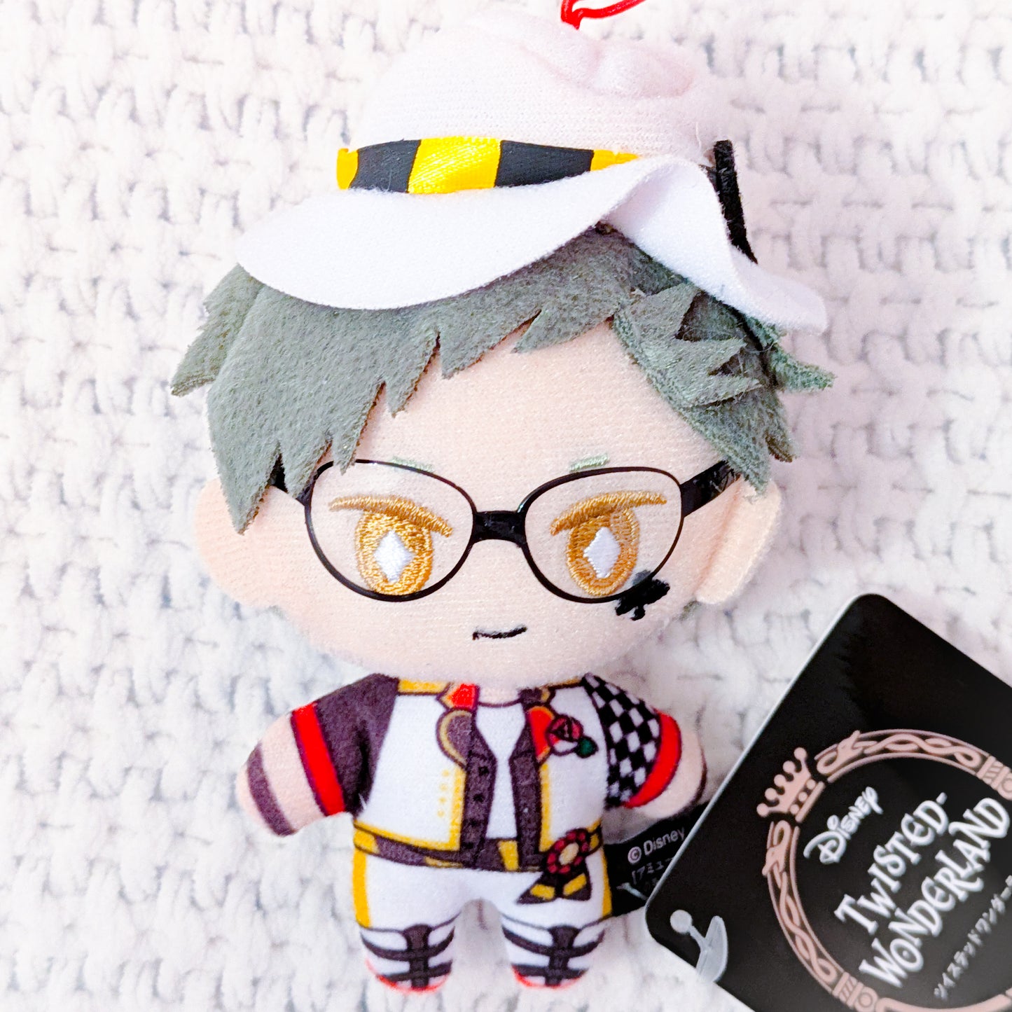 Trey Clover - Disney's Twisted Wonderland Mini Plush Mascot Strap