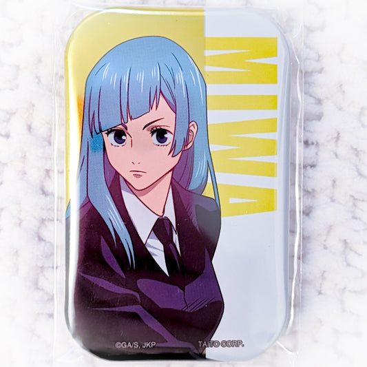Kasumi Miwa - Jujutsu Kaisen Anime Square Pin Badge Button