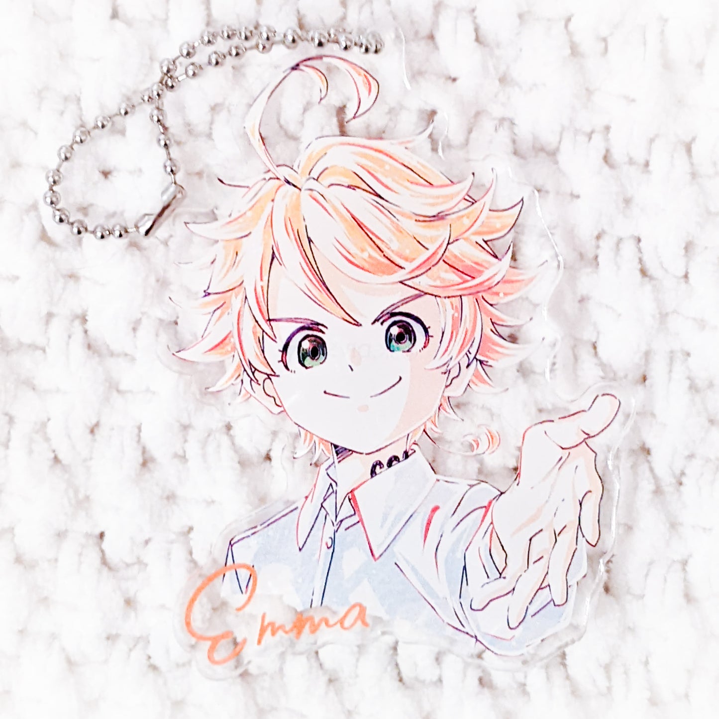 Emma The Promised Neverland Anime Ani-Art Acrylic Keychain (Style A)