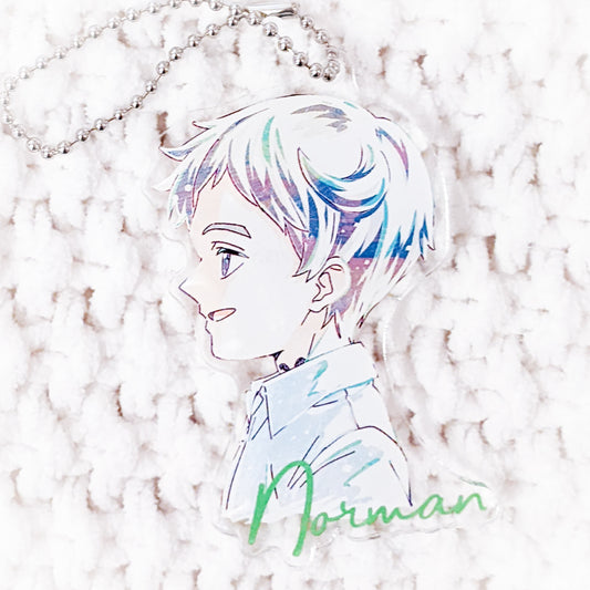 Norman The Promised Neverland Anime Ani-Art Acrylic Keychain (Style A)