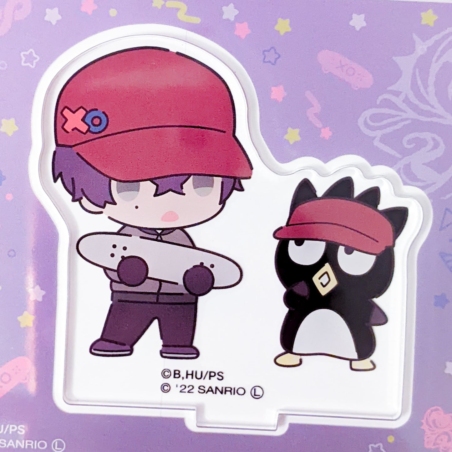 Tadashi Kikuchi (Snake) & Badtz Maru - SK8 The Infinity x Sanrio Acrylic Figure Stand
