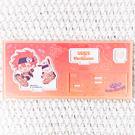 Reki Kyan & Pochacco - SK8 The Infinity x Sanrio Acrylic Figure Stand