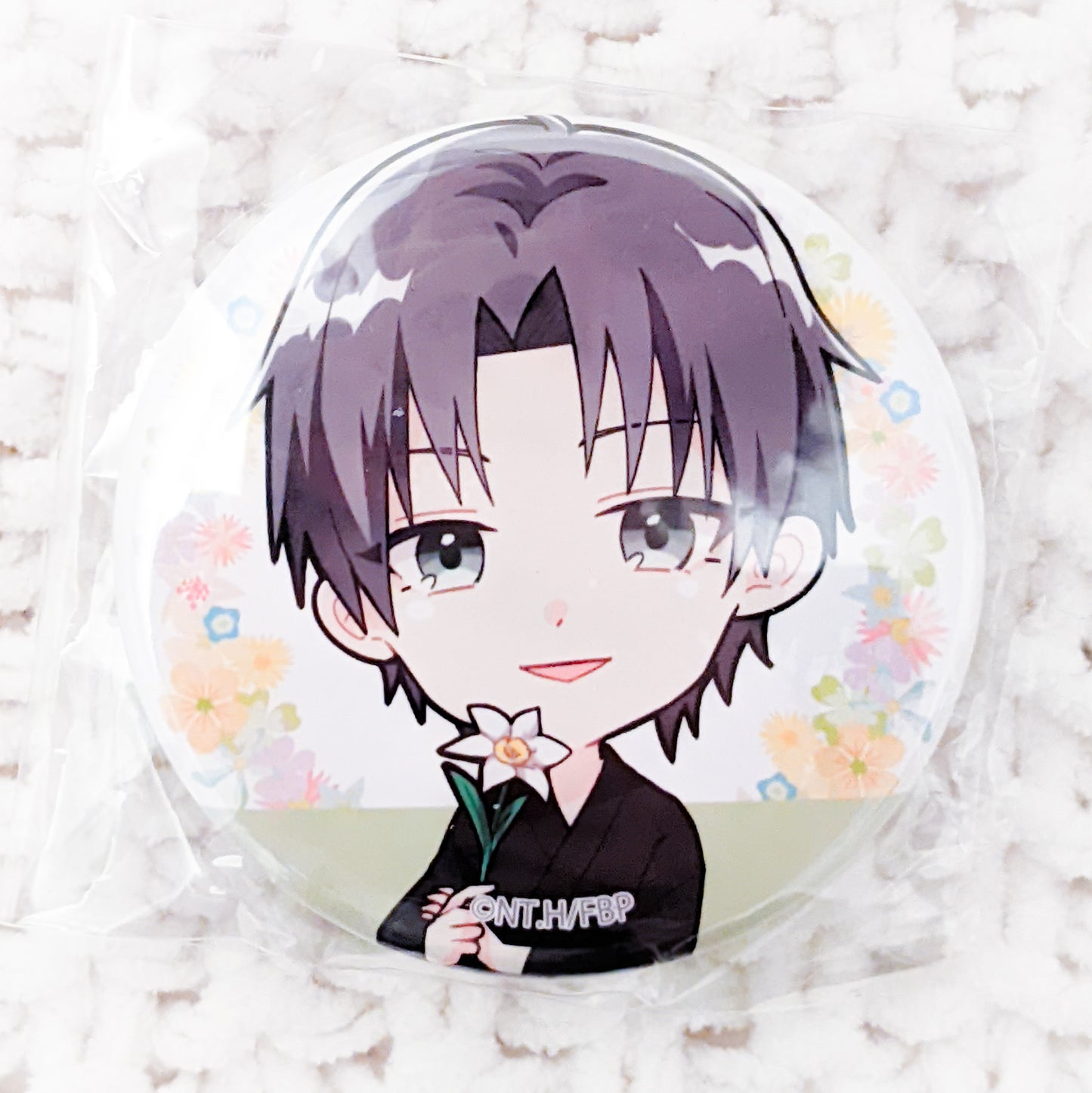 Shigure Sohma Fruits Basket Chibi Anime Tin Badge Pin Button