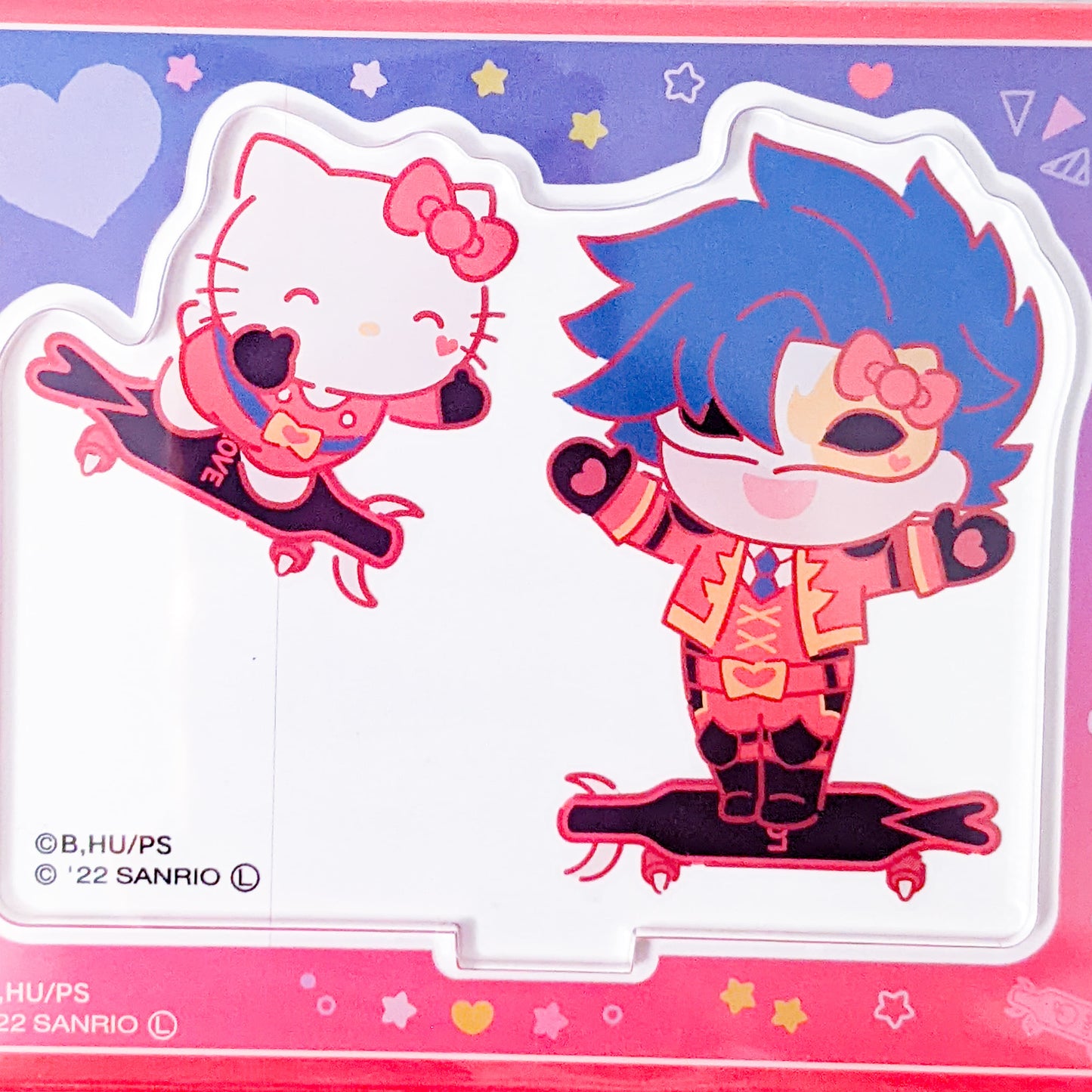 Adam (Ainosuke Shindo) & Hello Kitty - SK8 The Infinity x Sanrio Acrylic Figure Stand