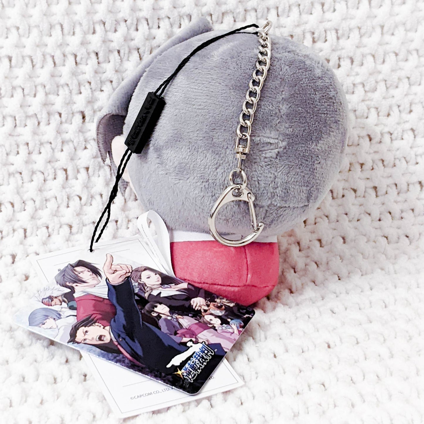 Miles Edgeworth - Phoenix Wright Ace Attorney Fanthful Plush Keychain