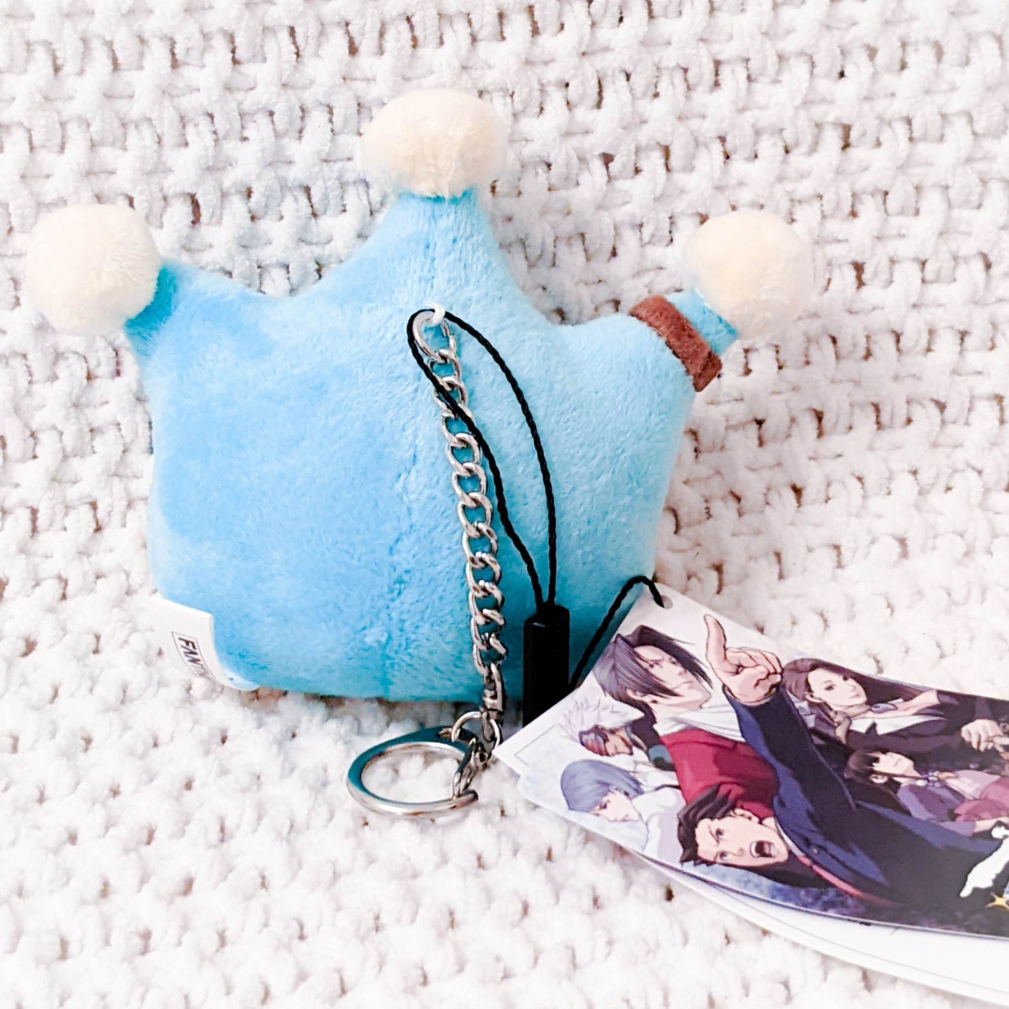 Blue Badger - Phoenix Wright Ace Attorney Fanthful Plush Keychain