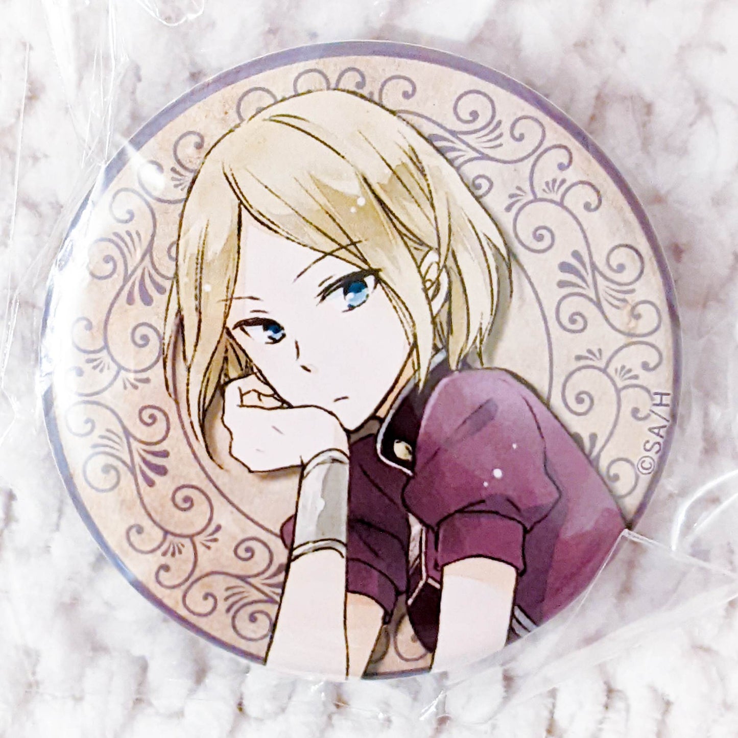 Kiki Seiran - Snow White With The Red Hair Anime Pin Badge Button