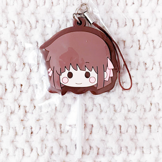 Tohru Honda Fruits Basket Anime Chocolate Lollipop Rubber Keychain Strap