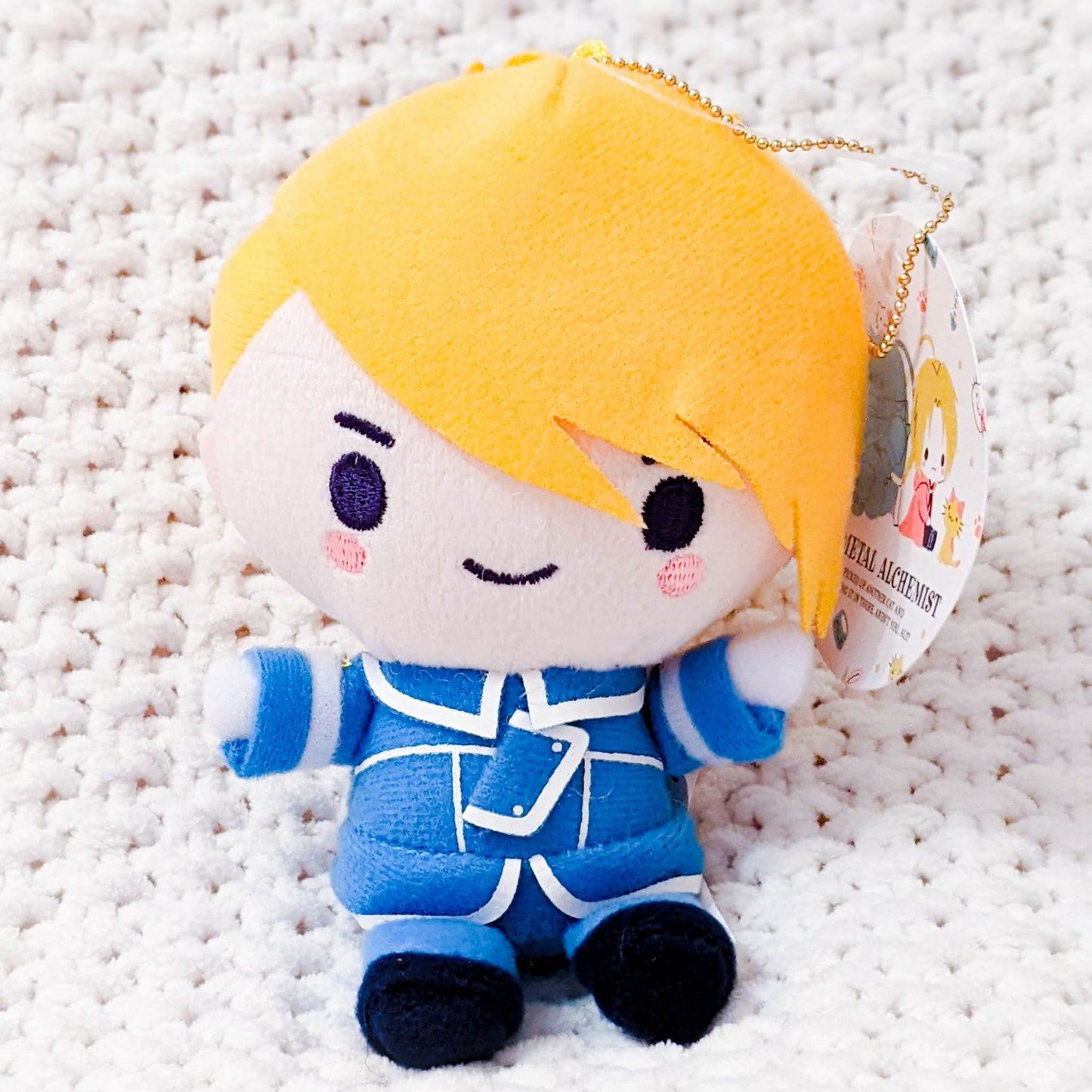 Riza Hawkeye - Fullmetal Alchemist Brotherhood x Sanrio Anime Plush Keychain