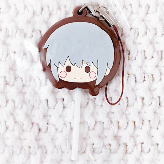 Yuki Sohma Fruits Basket Anime Chocolate Lollipop Rubber Keychain Strap