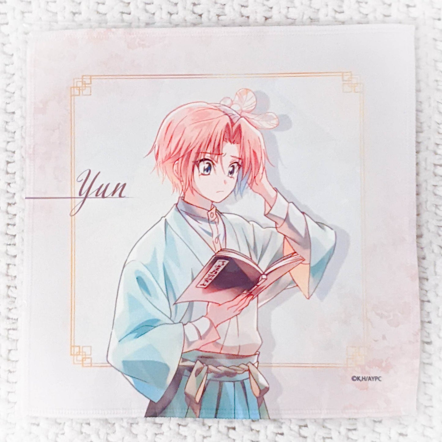 Yun - Yona of the Dawn Anime Microfiber Hand Towel