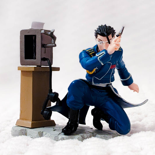 Maes Hughes - Fullmetal Alchemist Anime Mini Figure Bandai 2004