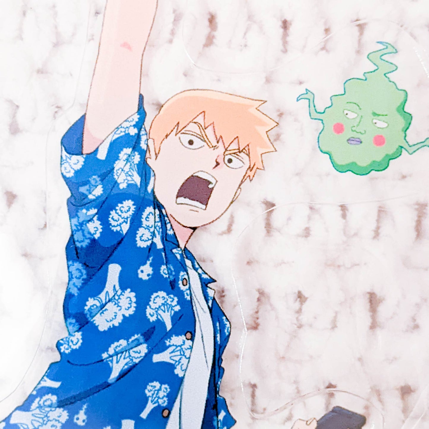 Reigen Arataka & Ekubo - Mob Psycho 100 Aloha Summer Acrylic Figure Stand