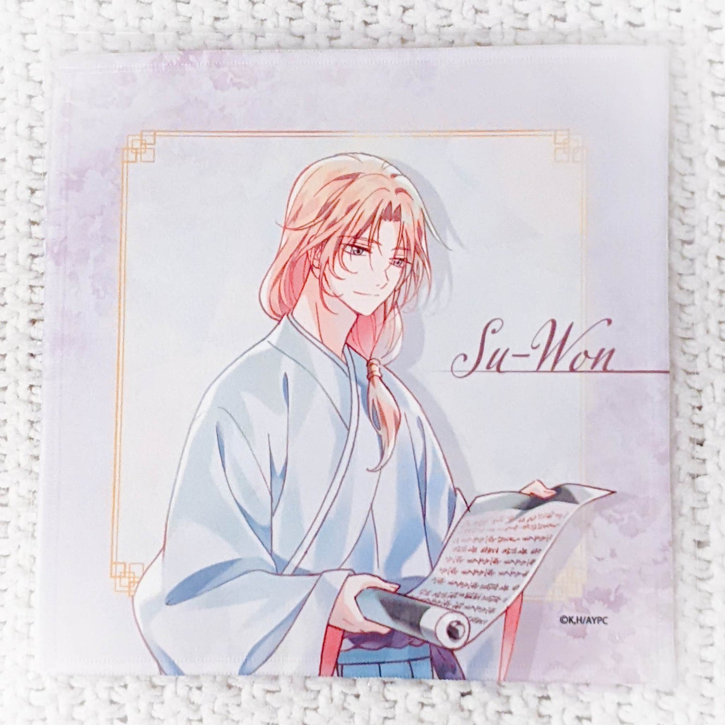 Su-Won - Yona of the Dawn Anime Microfiber Hand Towel