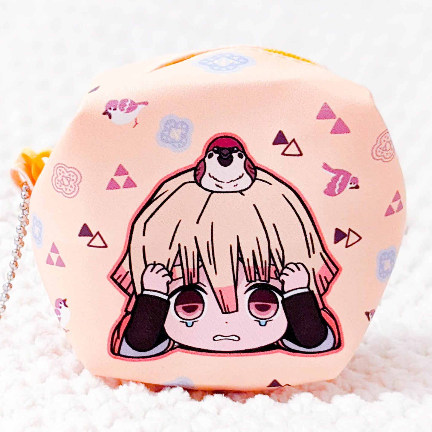 Zenitsu Agatsuma - Demon Slayer Kimetsu no Yaiba Mini Keychain Coin Purse